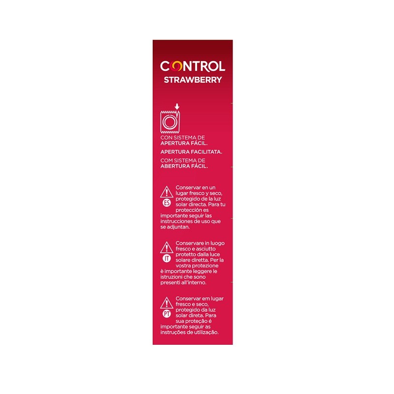CONTROL Strawberry Preservativos 12 uds-4
