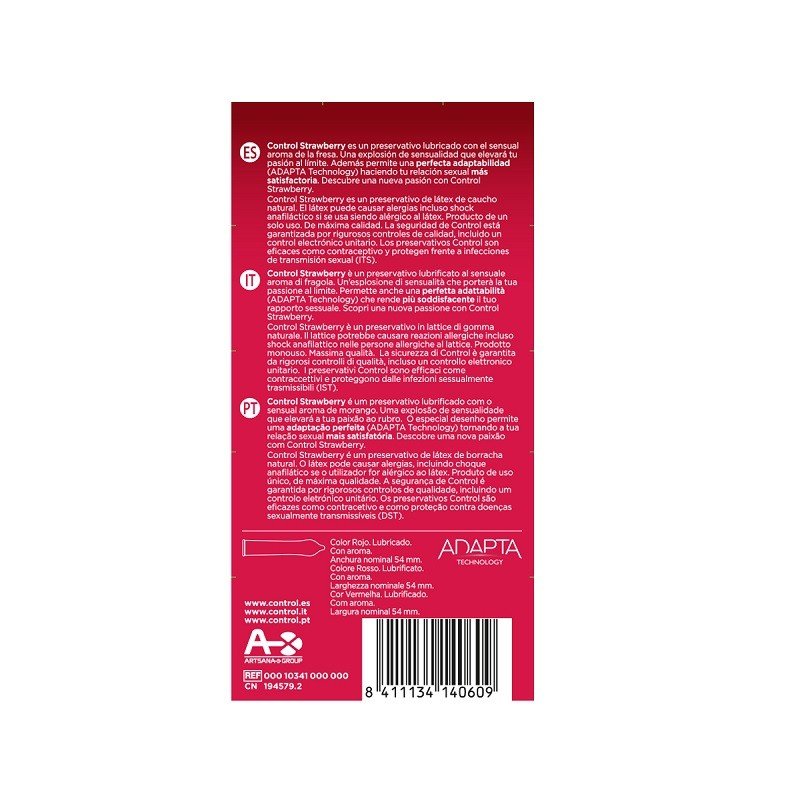 CONTROL Strawberry Preservativos 12 uds-5