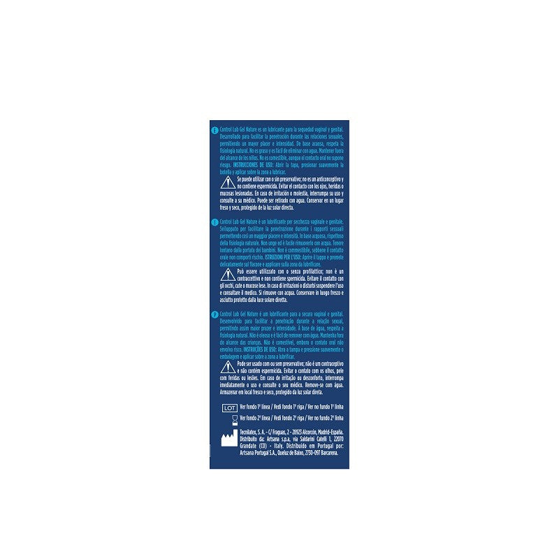 CONTROL Lubricante Gel Nature 75 ml-4