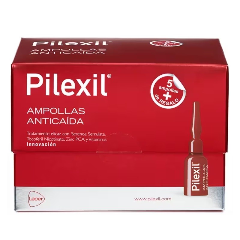 PILEXIL Anticaída 15 Ampollas + 5 Ampollas de REGALO-1