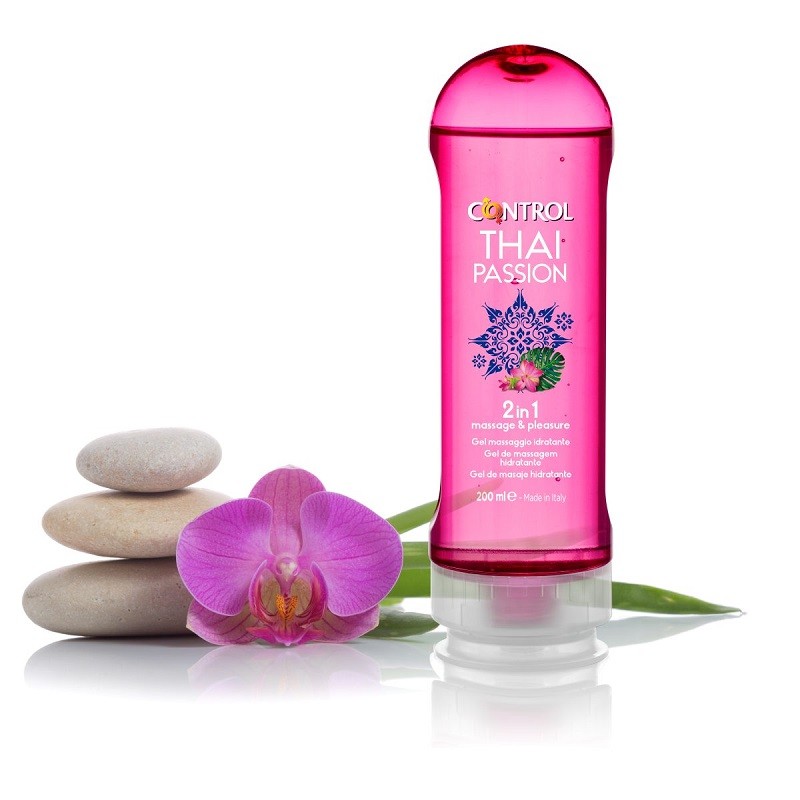 CONTROL Thai Passion Gel de Masaje 2 en 1 (200ml)-2