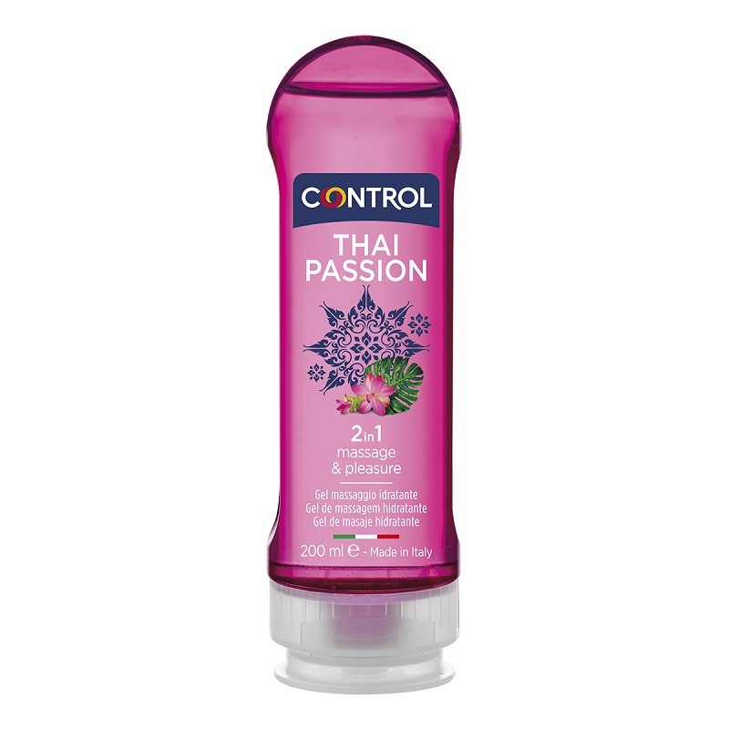 CONTROL Thai Passion Gel de Masaje 2 en 1 (200ml)-1