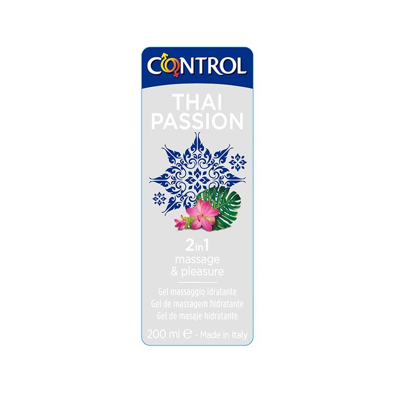 CONTROL Thai Passion Gel de Masaje 2 en 1 (200ml)-3