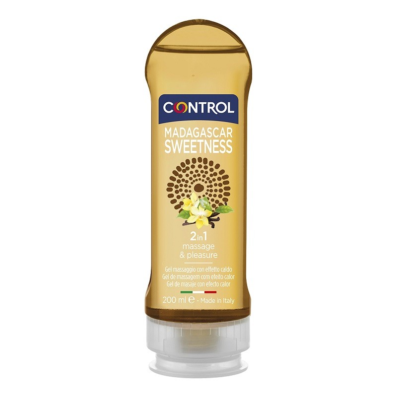 CONTROL Madagascar Sweetness Vainilla Gel de Masaje 2 en 1 (200ml)-2