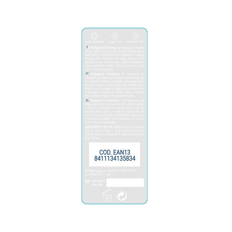 CONTROL Madagascar Sweetness Vainilla Gel de Masaje 2 en 1 (200ml)-4