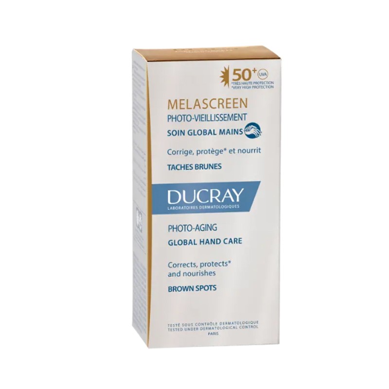 DUCRAY Melascreen Fotoenvejecimiento Crema de Manos SPF50+ 50ML-1