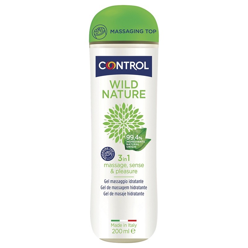 CONTROL Wild Nature Gel de Masaje 3 en 1 (200ml)-1