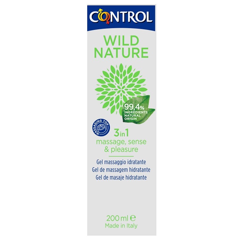 CONTROL Wild Nature Gel de Masaje 3 en 1 (200ml)-2
