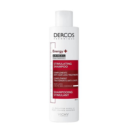 VICHY Dercos Champú Anticaída Estimulante Energizante 200ml-1