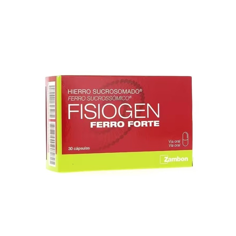 FISIOGEN Ferro Forte 30 Cápsulas-1