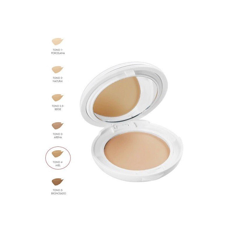 Avène Couvrance Base de Maquillaje Compacta Miel 1.3 SPF 30-3