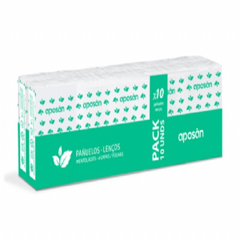 APOSAN Pañuelos Mentol 10x10-1