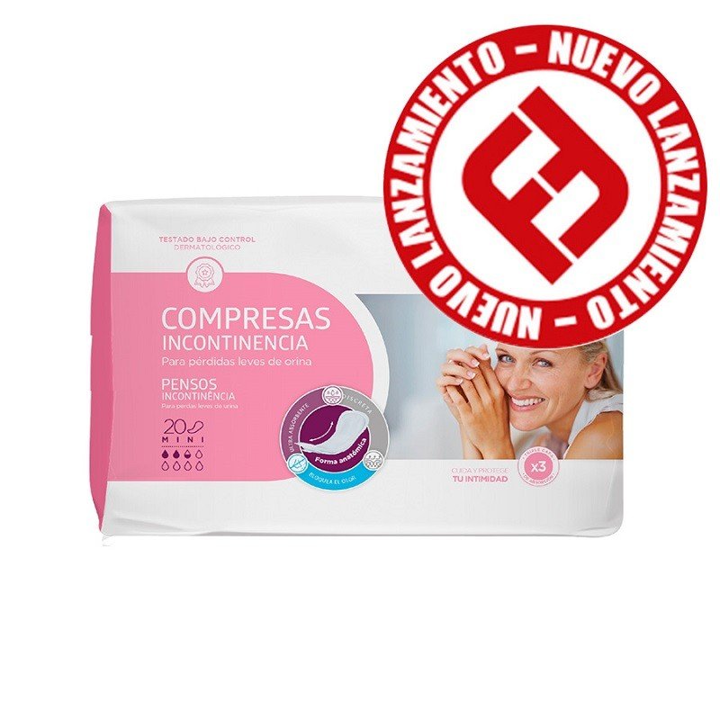 APOSAN Compresa para Incontinencia Mini 20 uds-1