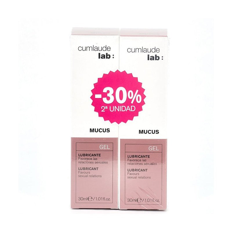 CUMLAUDE LAB Mucus Gel Lubricante Vaginal DUPLO 2x30ml-2