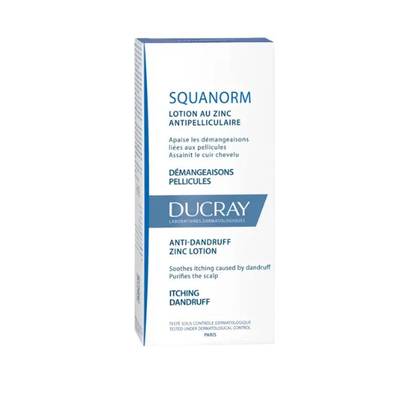 DUCRAY Squanorm Loción Anticaspa con Zinc 200ML-2