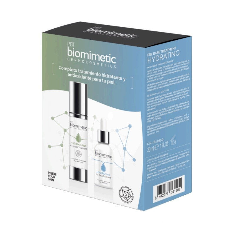 BIOMIMETIC Pack Tratamiento Hidratante 30ml + Antioxidante 50ml-1