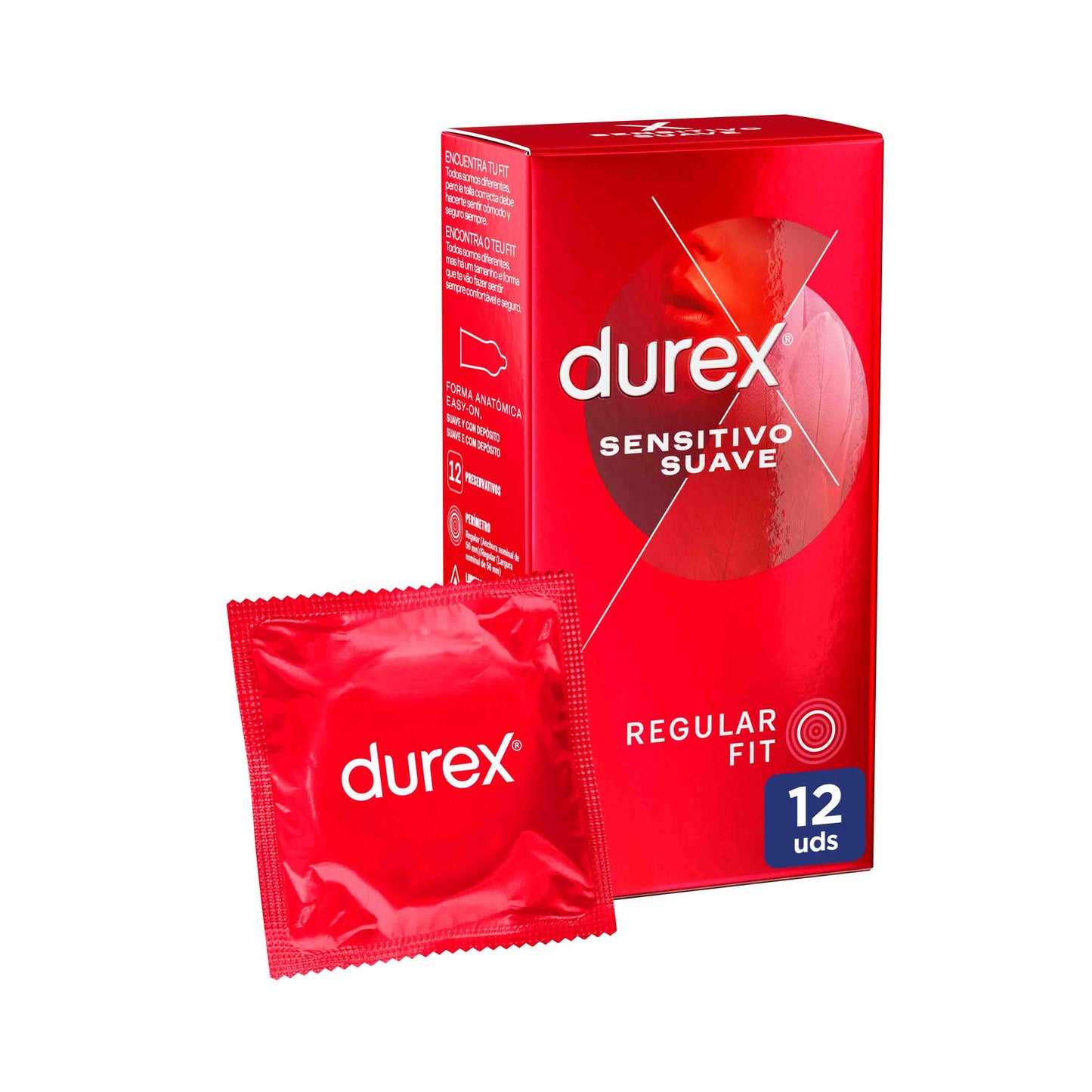 DUREX Preservativo Sensitivo Suave 12 unidades-1