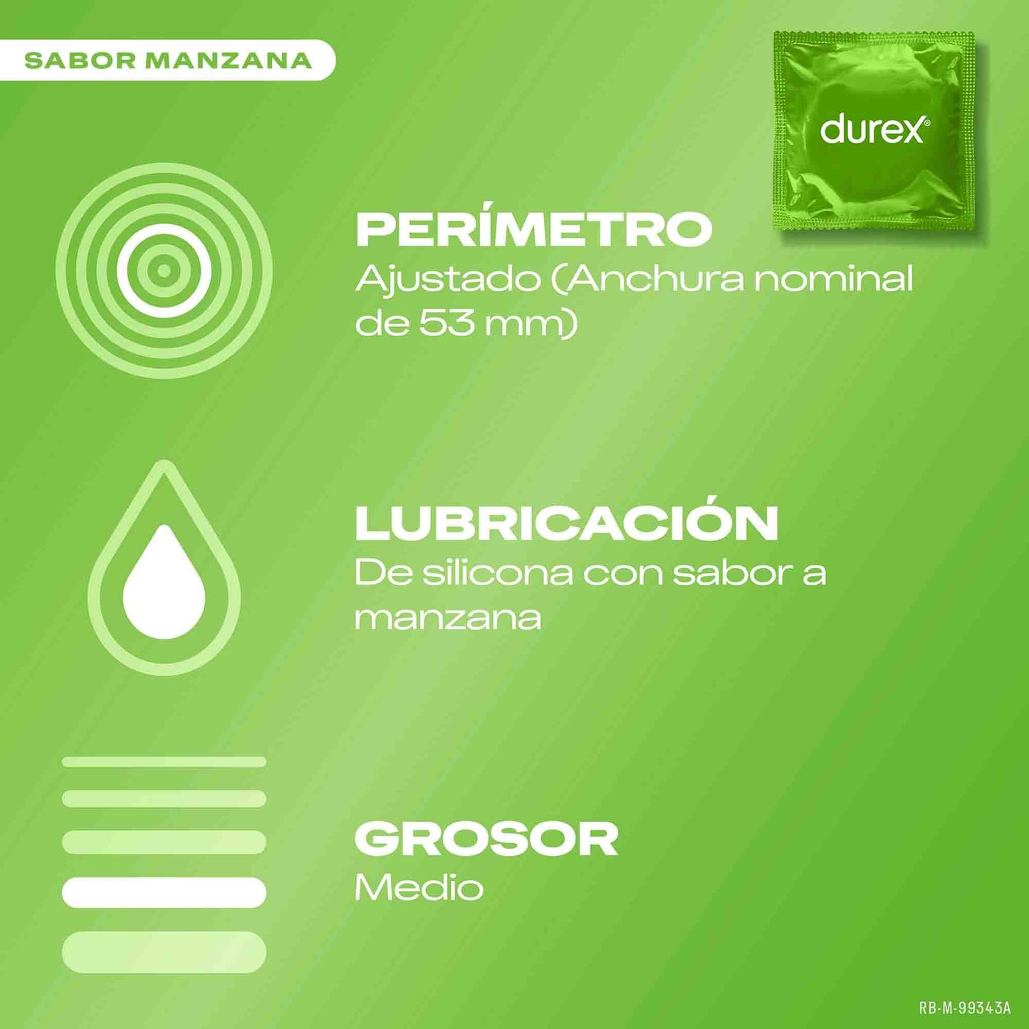 DUREX Preservativos Saboréame Afrutados 12 Unidades-3