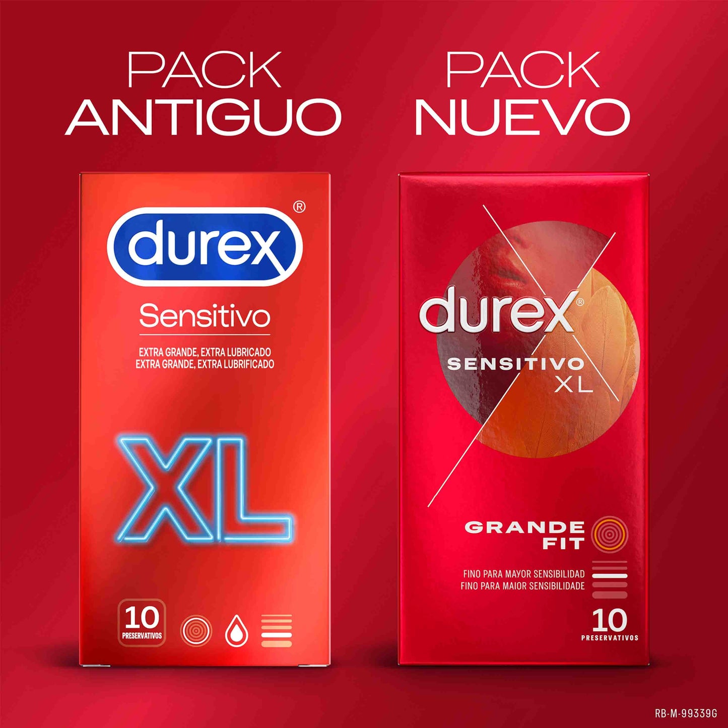 DUREX Preservativo Sensitivo Suave XL 10 unidades-2