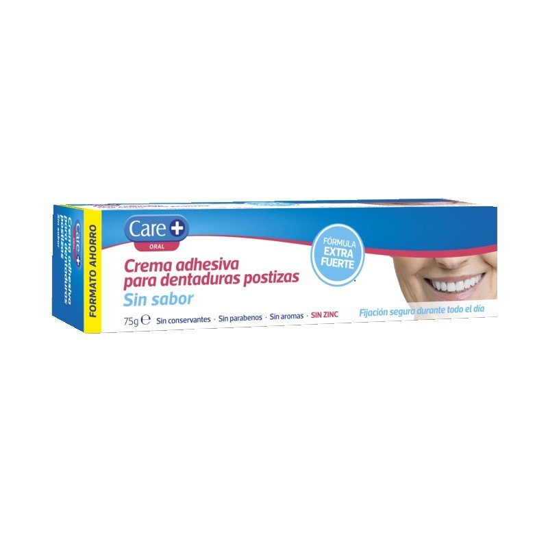 CARE+ Crema Adhesiva para Dentaduras Postizas 75g-1