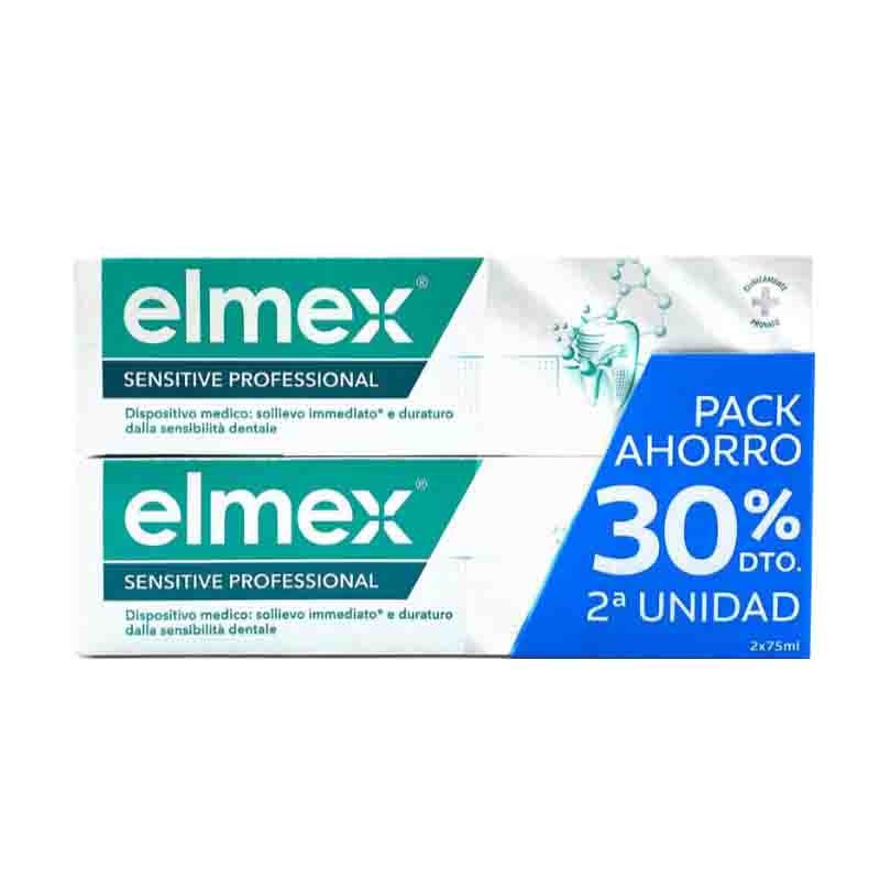 ELMEX Sensitive Profesional Dentífrico Dientes Sensibles Duplo 2x75 ml-1