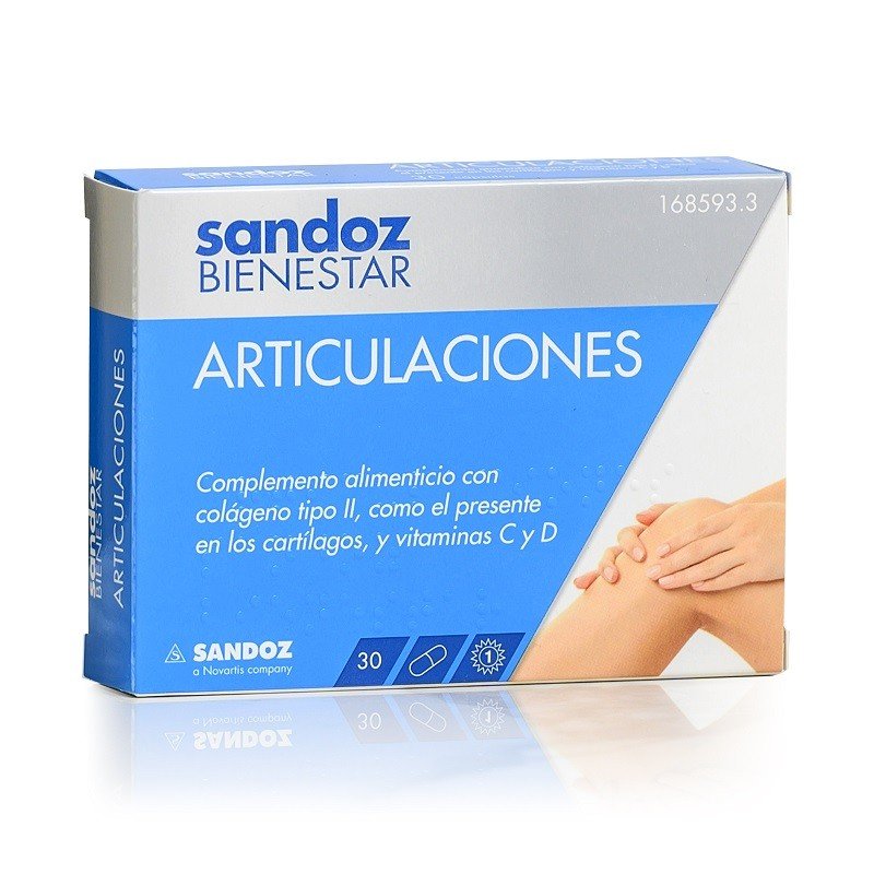 SANDOZ Bienestar Articulaciones 30 Cápsulas-1