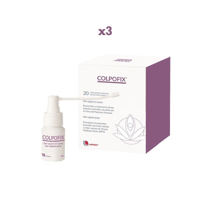 COLPOFIX Gel Vaginal en Spray Triplo 3x(2x20ml)-2