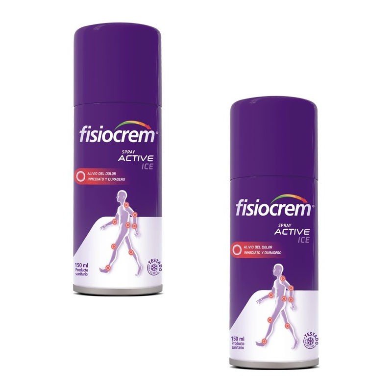 Fisiocrem Spray Active Ice Duplo 2x150 ml-1