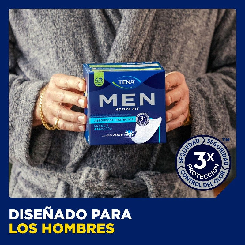 TENA Men Active Fit Protector Level 1 (24uds)-2