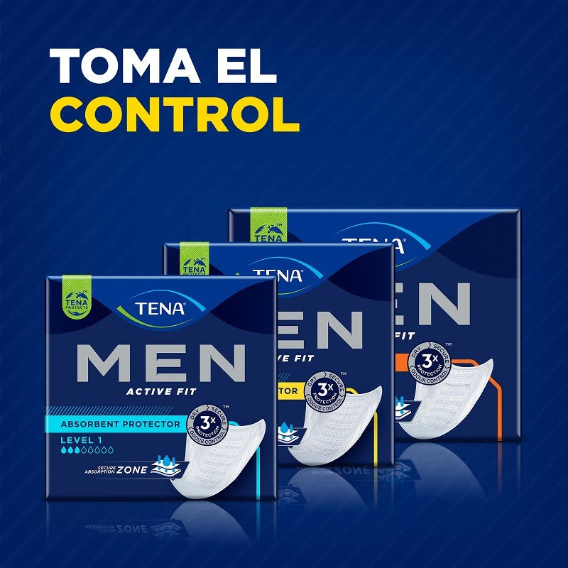 TENA Men Active Fit Protector Level 1 (24uds)-3