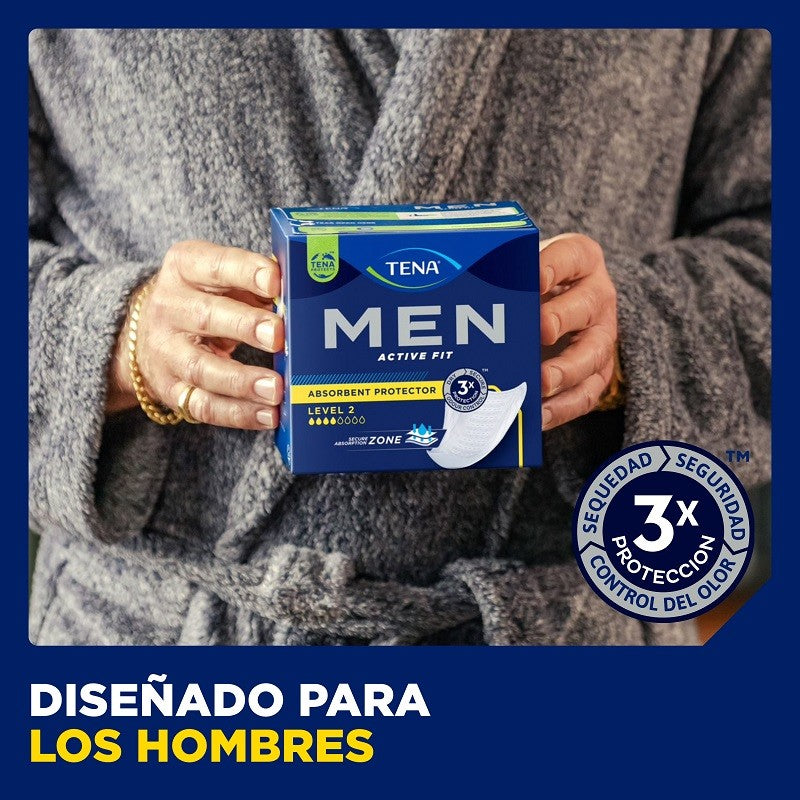 TENA Men Active Fit Protector Level 2 (20uds)-2