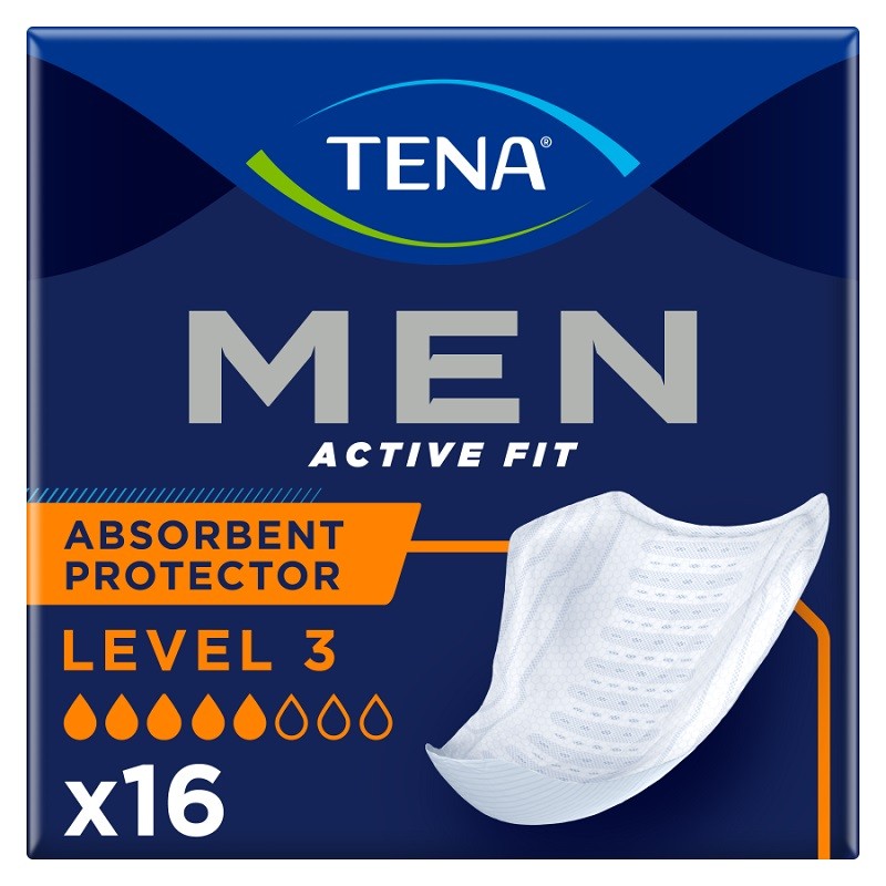 TENA Men Active Fit Protector Level 3 (16uds)-1