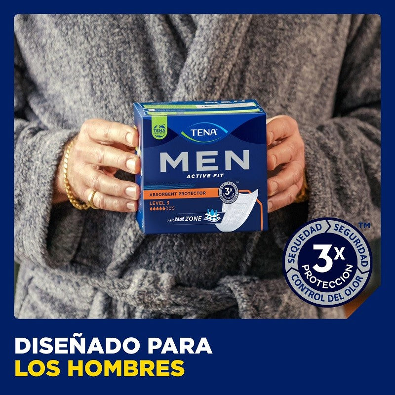 TENA Men Active Fit Protector Level 3 (16uds)-2