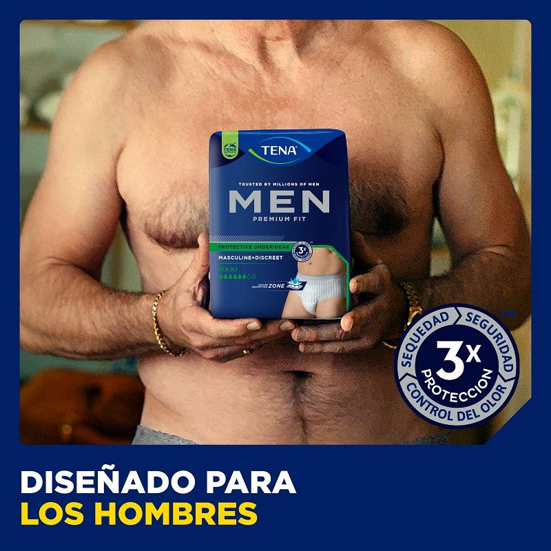 TENA Men Pants Premium Fit Large 10uds-3
