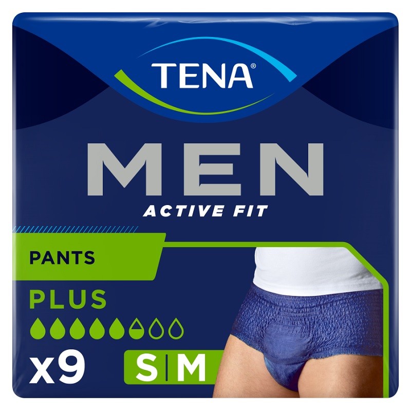 TENA Men Pants Active Fit Medium 9uds-1