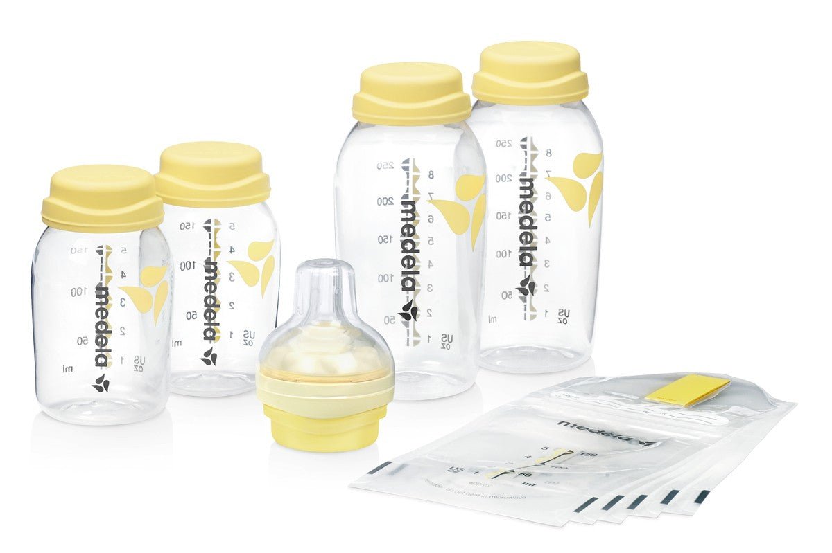 MEDELA Set zur Aufbewahrung und Fütterung von Muttermilch