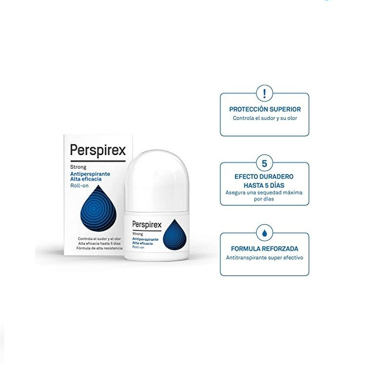 PERSPIRES Strong Antitranspirante Roll-On 20ML-4