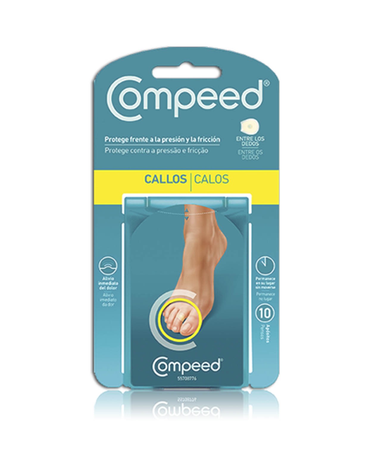 COMPEED Callos Protección entre Dedos 10 apósitos-1