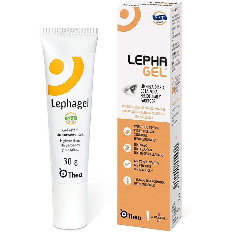 Lephagel Gel Estéril Párpados y Pestañas 30 gr-1