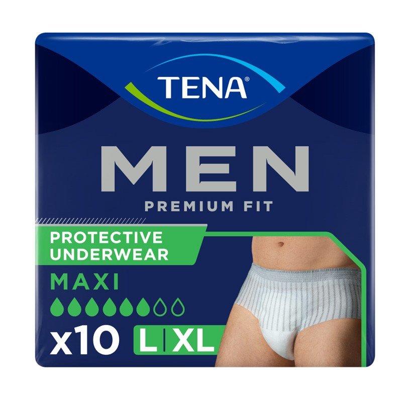 TENA Men Pants Premium Fit Large 10uds-8