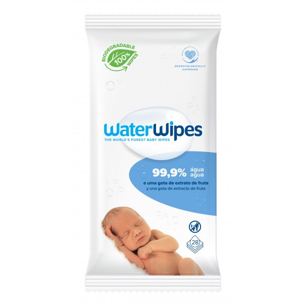 WaterWipes Toallitas Bebé 28 unidades-1