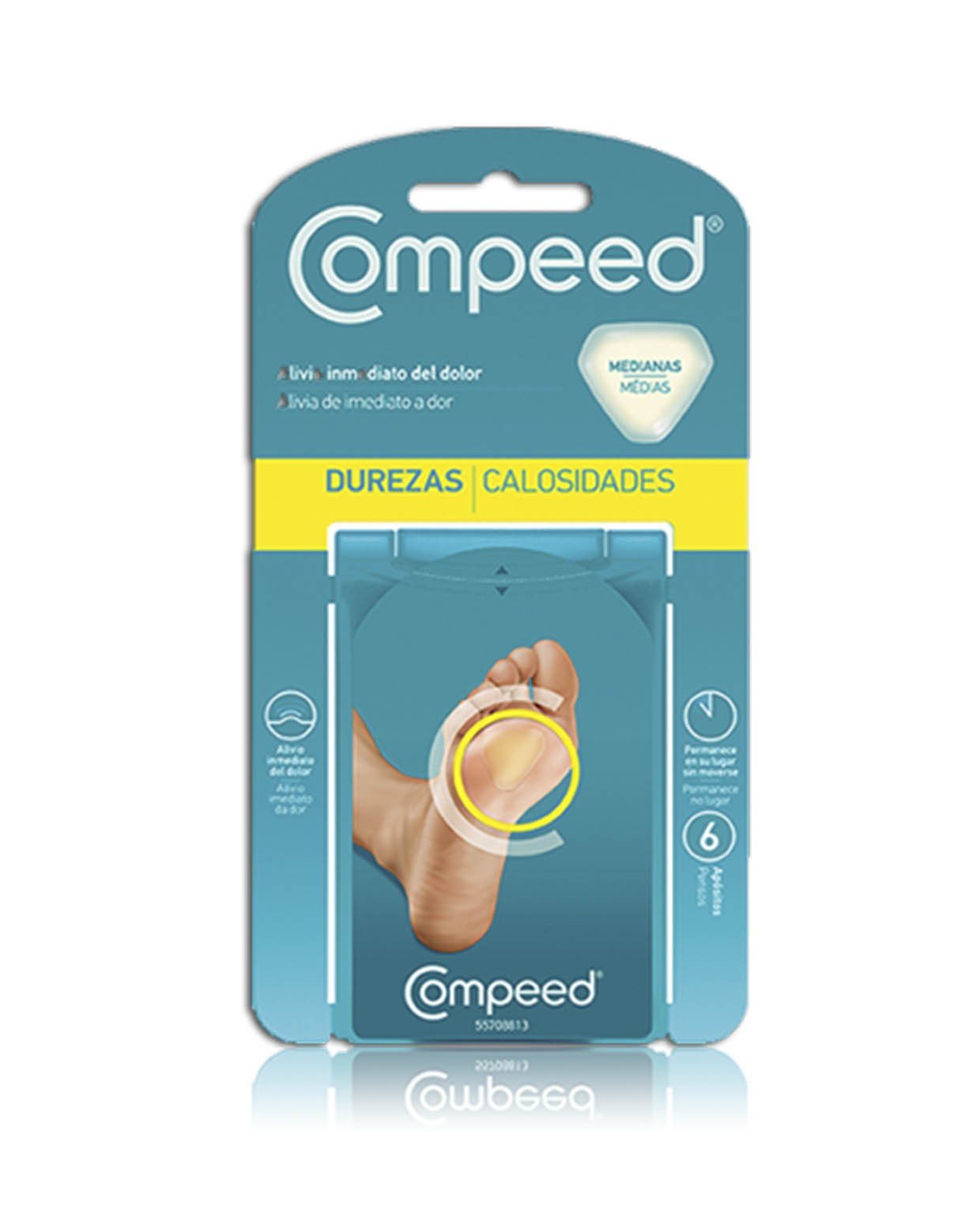 COMPEED Durezas Medianas 6 apósitos-1
