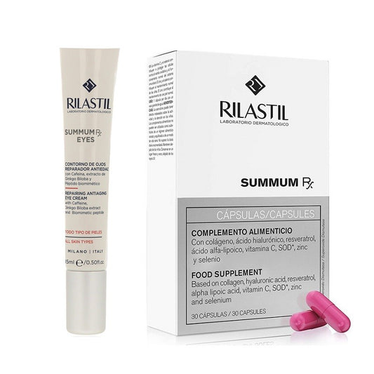 RILASTIL Summum Rx Cápsulas + Rx Eyes Contorno de Ojos 15ml-1
