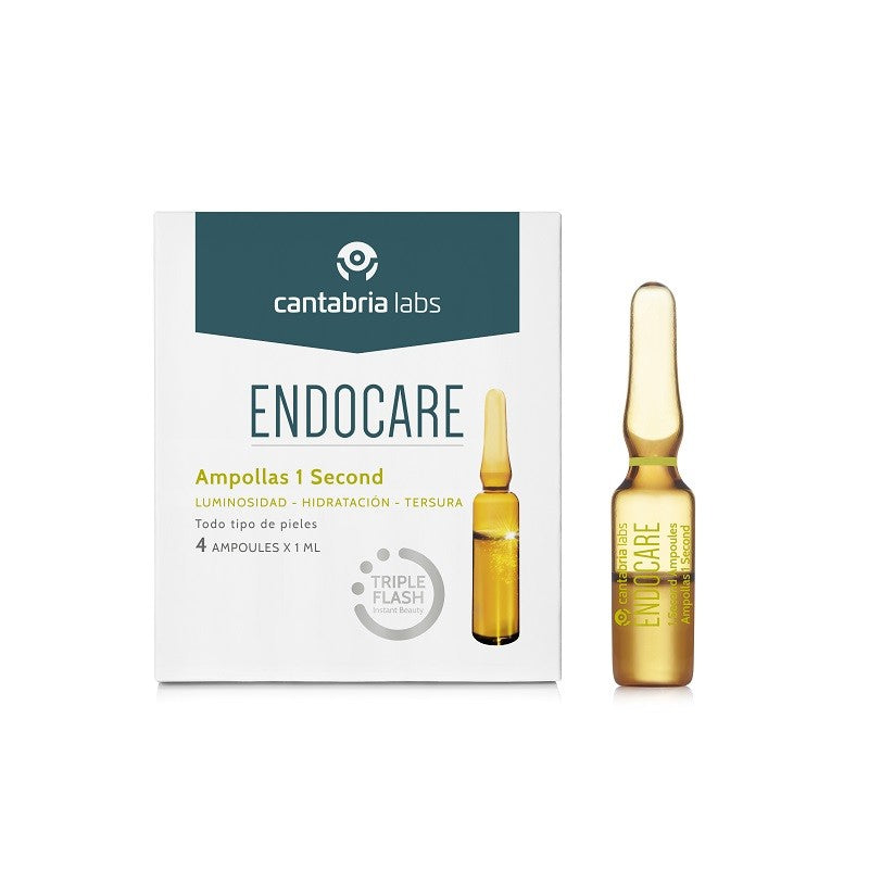 ENDOCARE 1 Second Ampollas Triple Flash 4x1ml-1