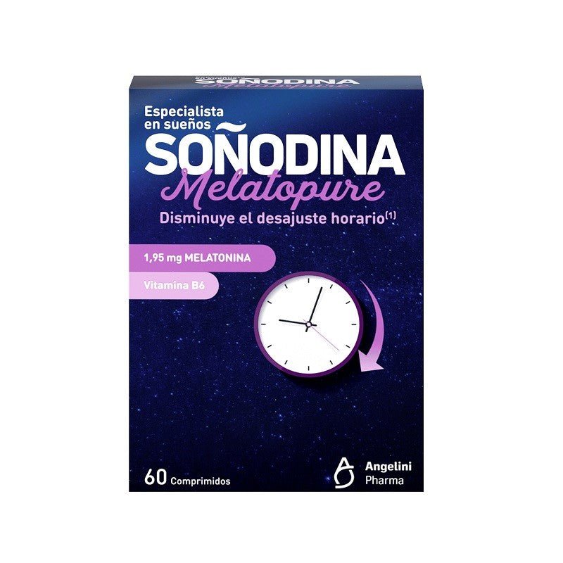SOÑODINA Melatopure Sueño 60 comprimidos-2