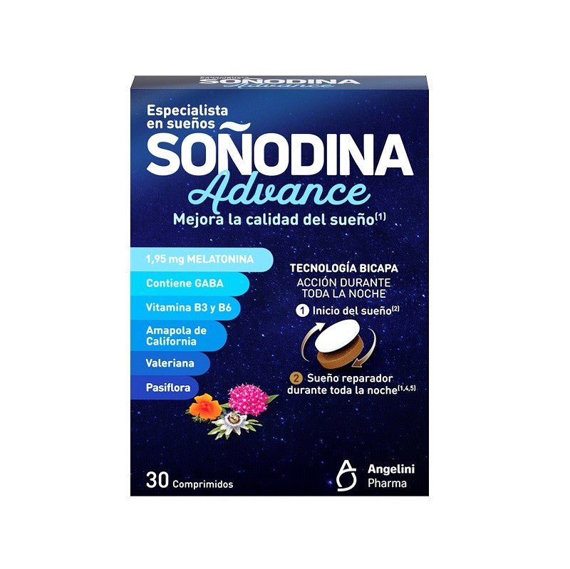 SOÑODINA Advance 30 comprimidos bicapa-2
