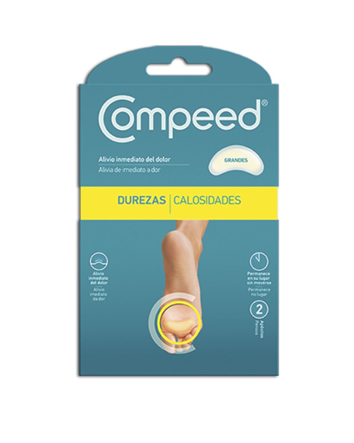 COMPEED Durezas Grandes 2 apósitos-1