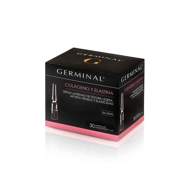 GERMINAL Ampollas Colágeno y Elastina Sérum Antiedad 30 Ampollas-1