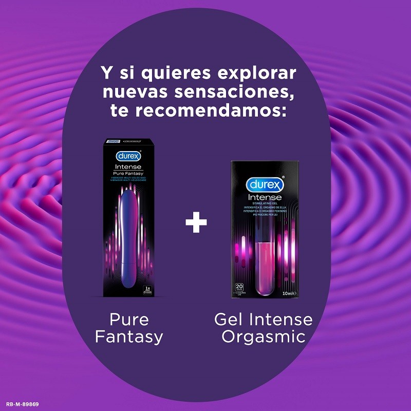 DUREX Intense Orgasmic Pure Fantasy Vibrador Multi-velocidad-5