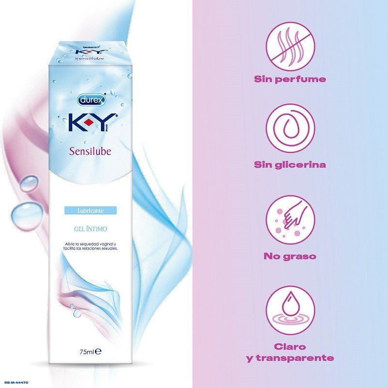 DUREX Sensilube K-Y Gel Íntimo Lubricante 75ml-8